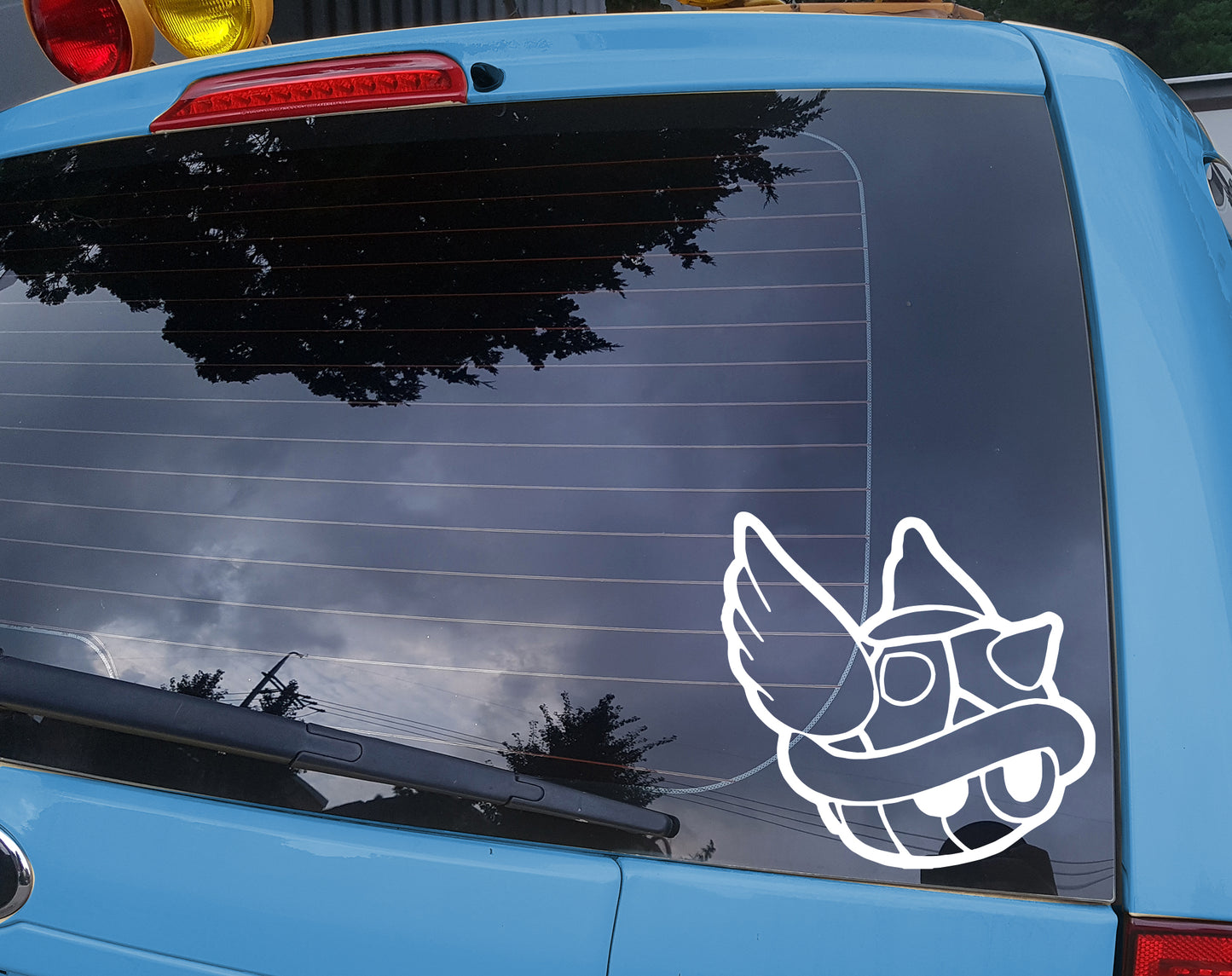 Blue Shell Vinyl Decal