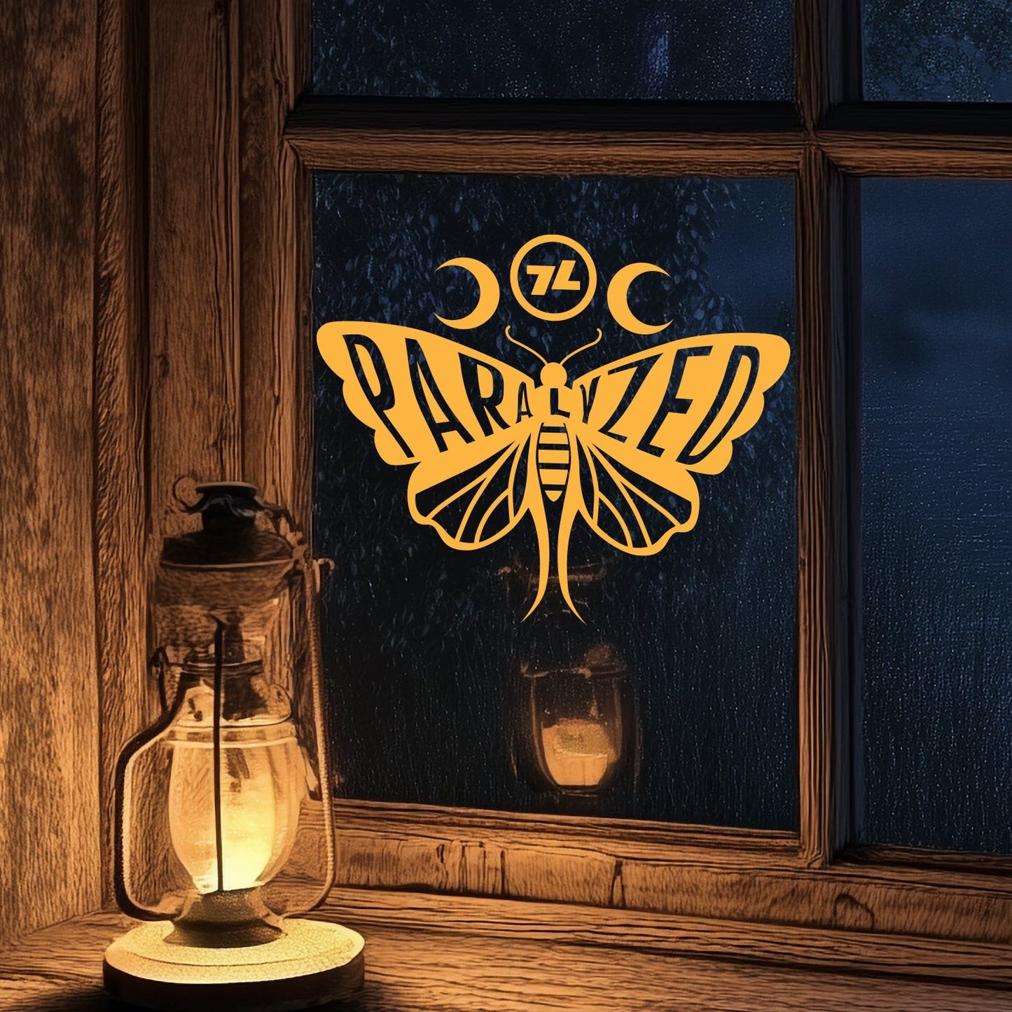 Paralyzed Moth Vinyl Decal