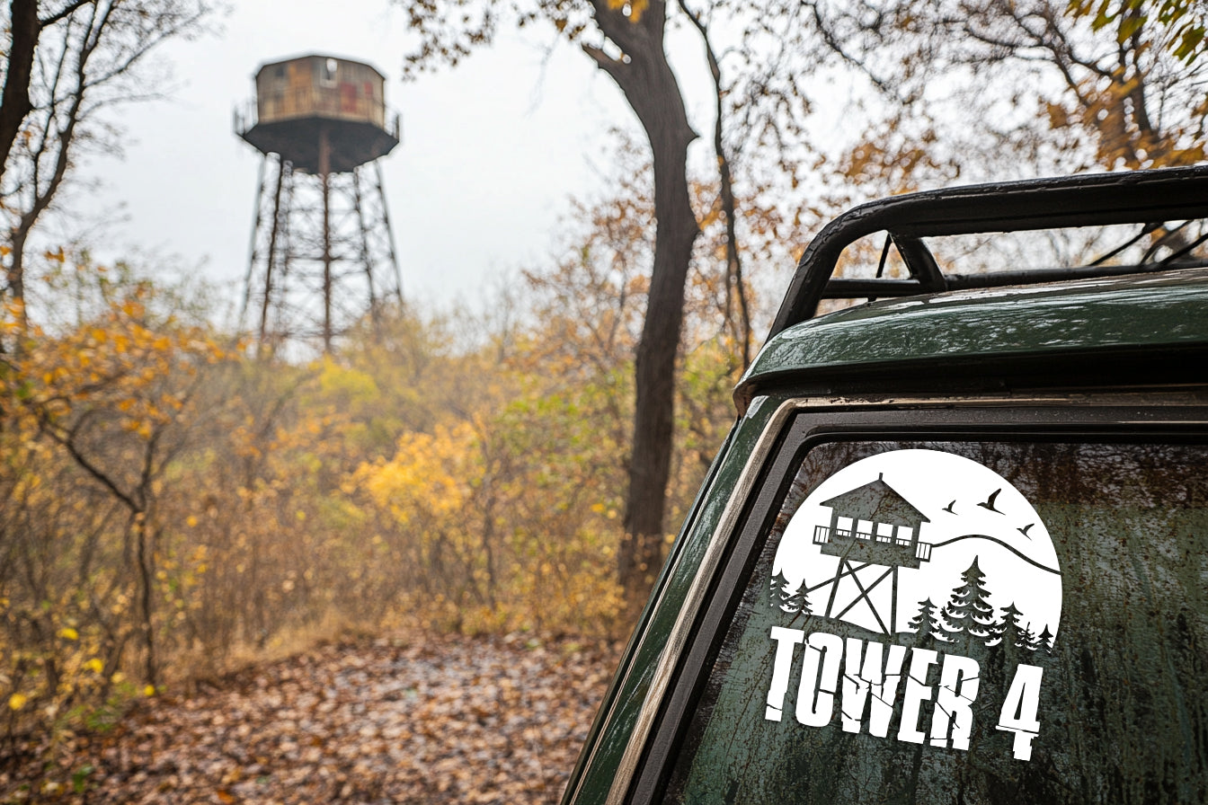 Tower 4 Scenic Vinyl Decal