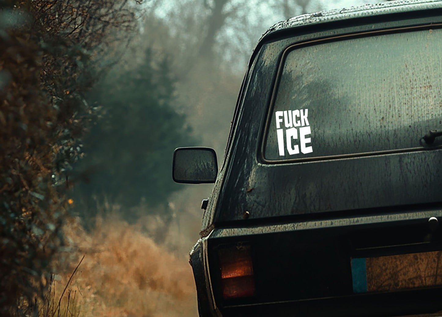 Fuck Ice Vinyl Decal