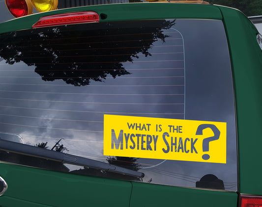 Mystery Shack Bumper Sticker Vinyl Decal