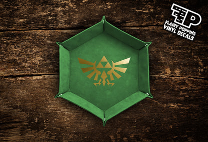 Hyrule Crest Triforce Dice Tray