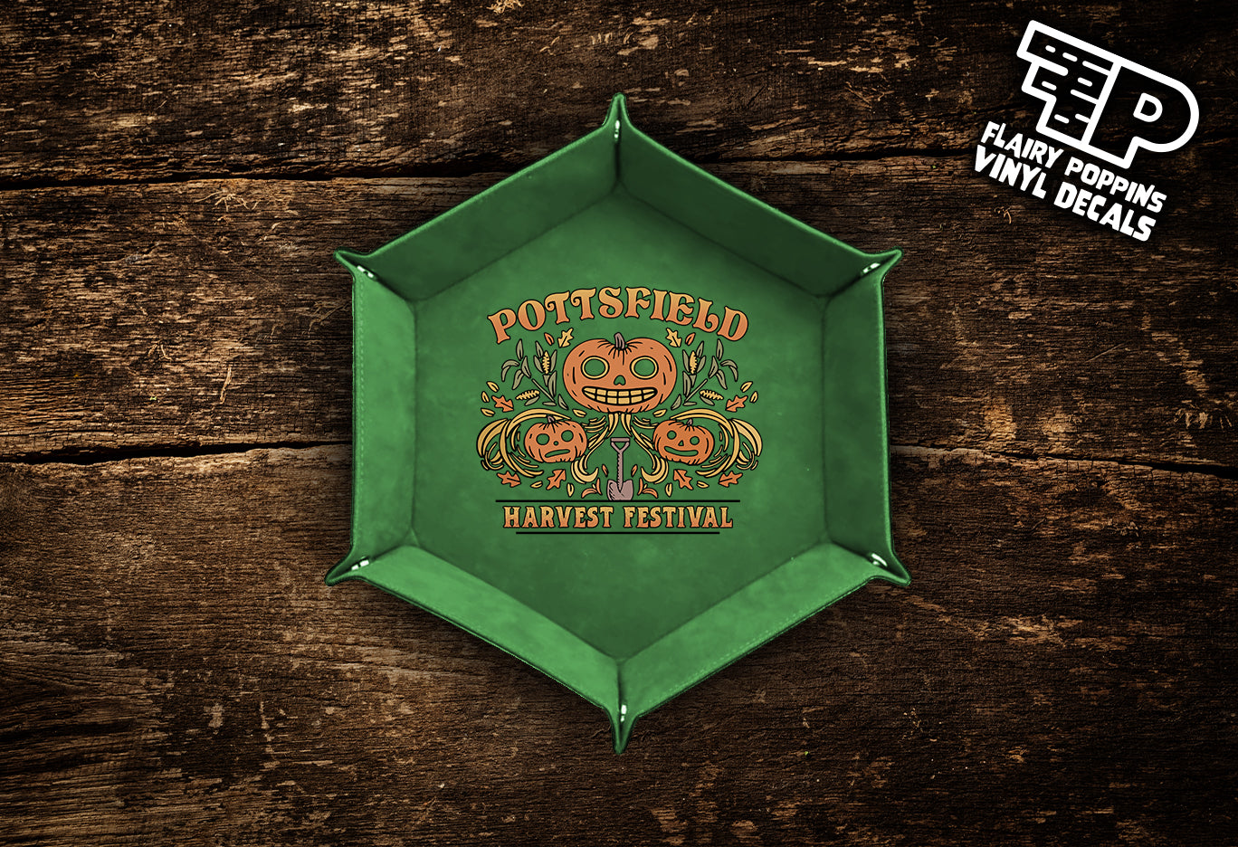 Pottsfied Over the Garden Wall Dice Tray