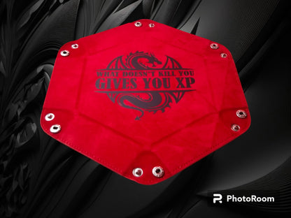 What doesn't kill you dragon RED Dice Tray