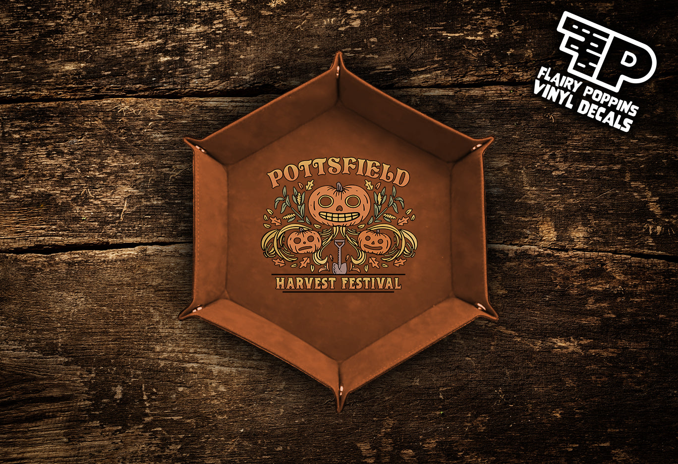 Pottsfied Over the Garden Wall Dice Tray