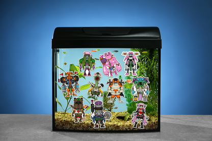 Slime Beast Sticker Set 2 - Twisted Tides