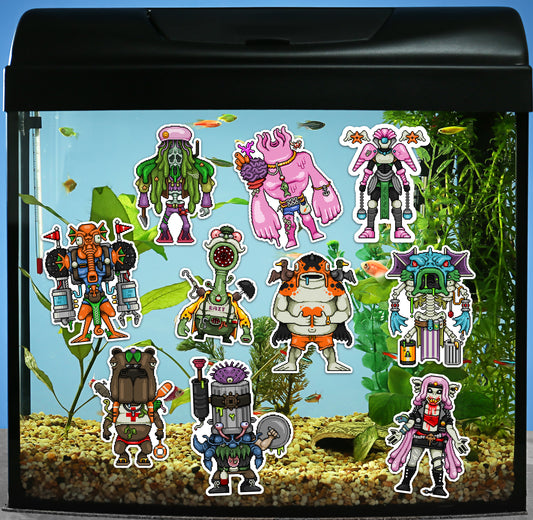 Slime Beast Sticker Set 2 - Twisted Tides