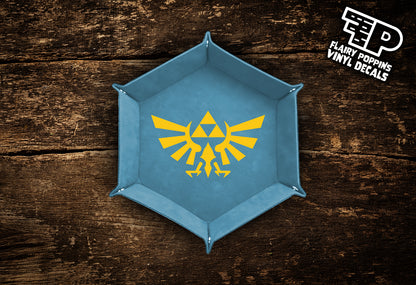 Hyrule Crest Triforce Dice Tray